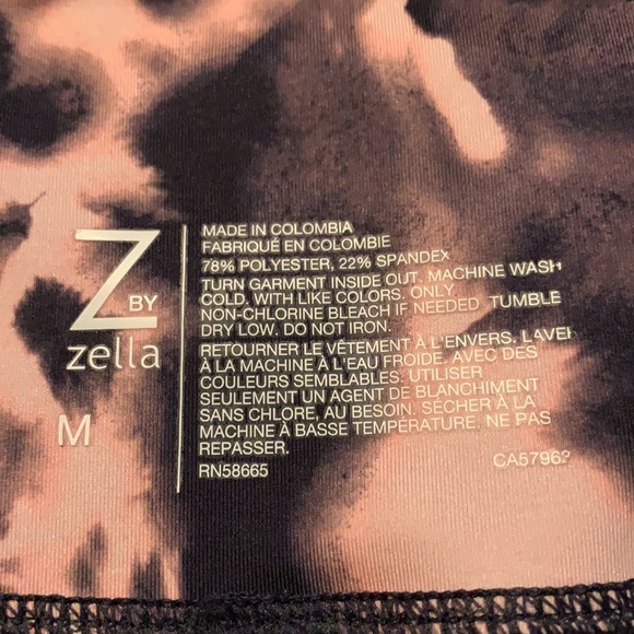 Zella Spray Dye Live In Leggings Size Medium - Picture 7 of 7